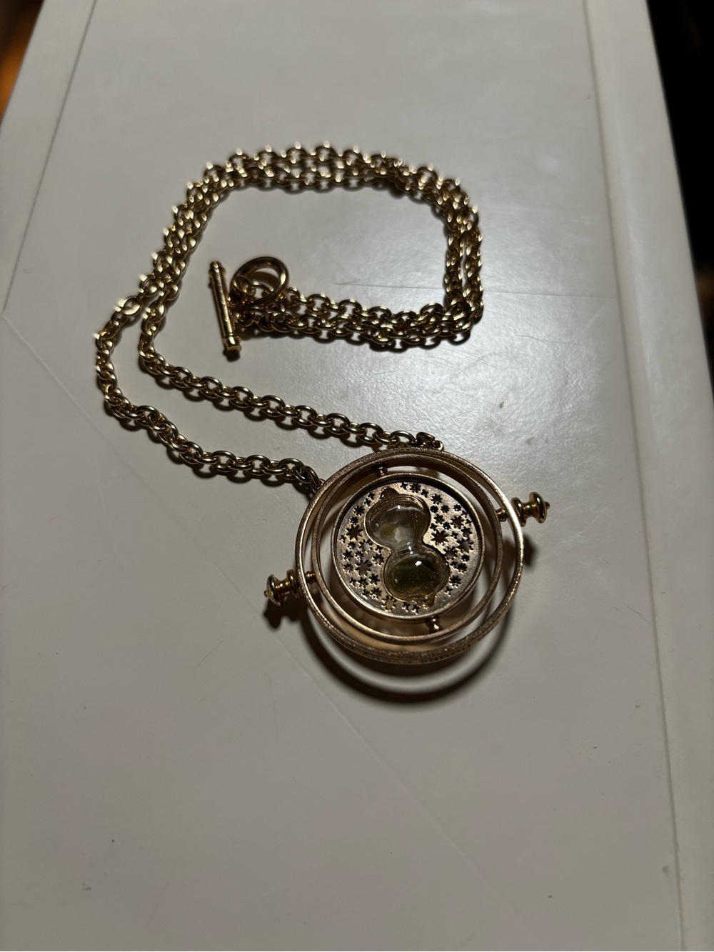 Time Turner Necklace with Display Box -  from Harry Potter